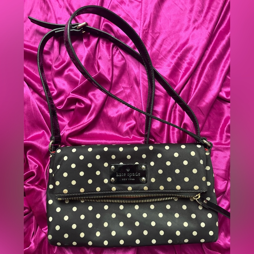 Kate Spade Aleah dot nylon crossbody